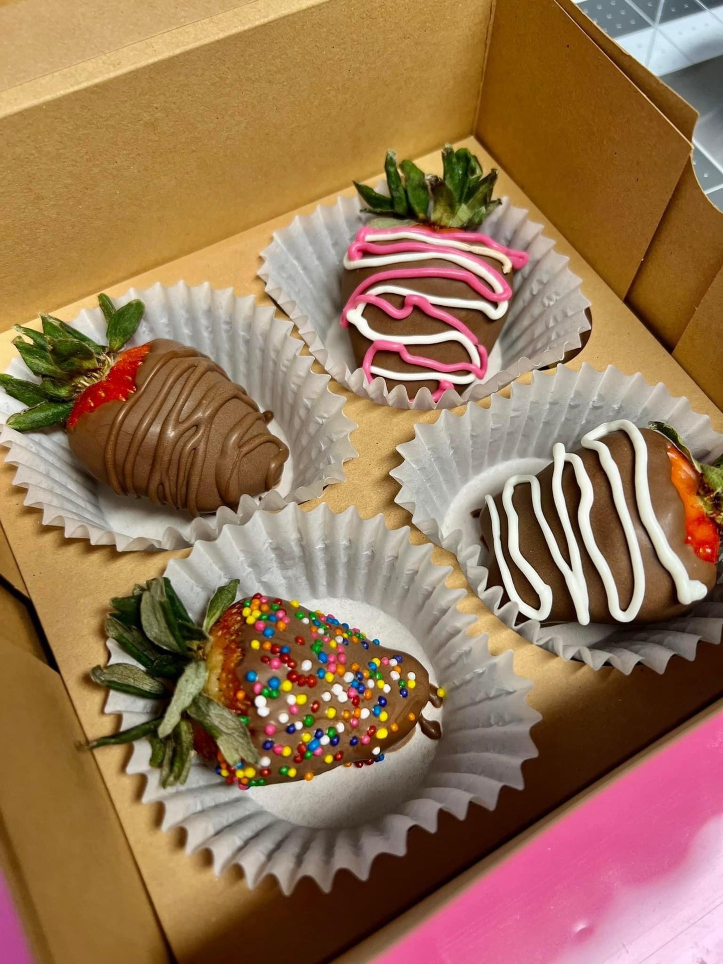 Chocolate dipped strawberries