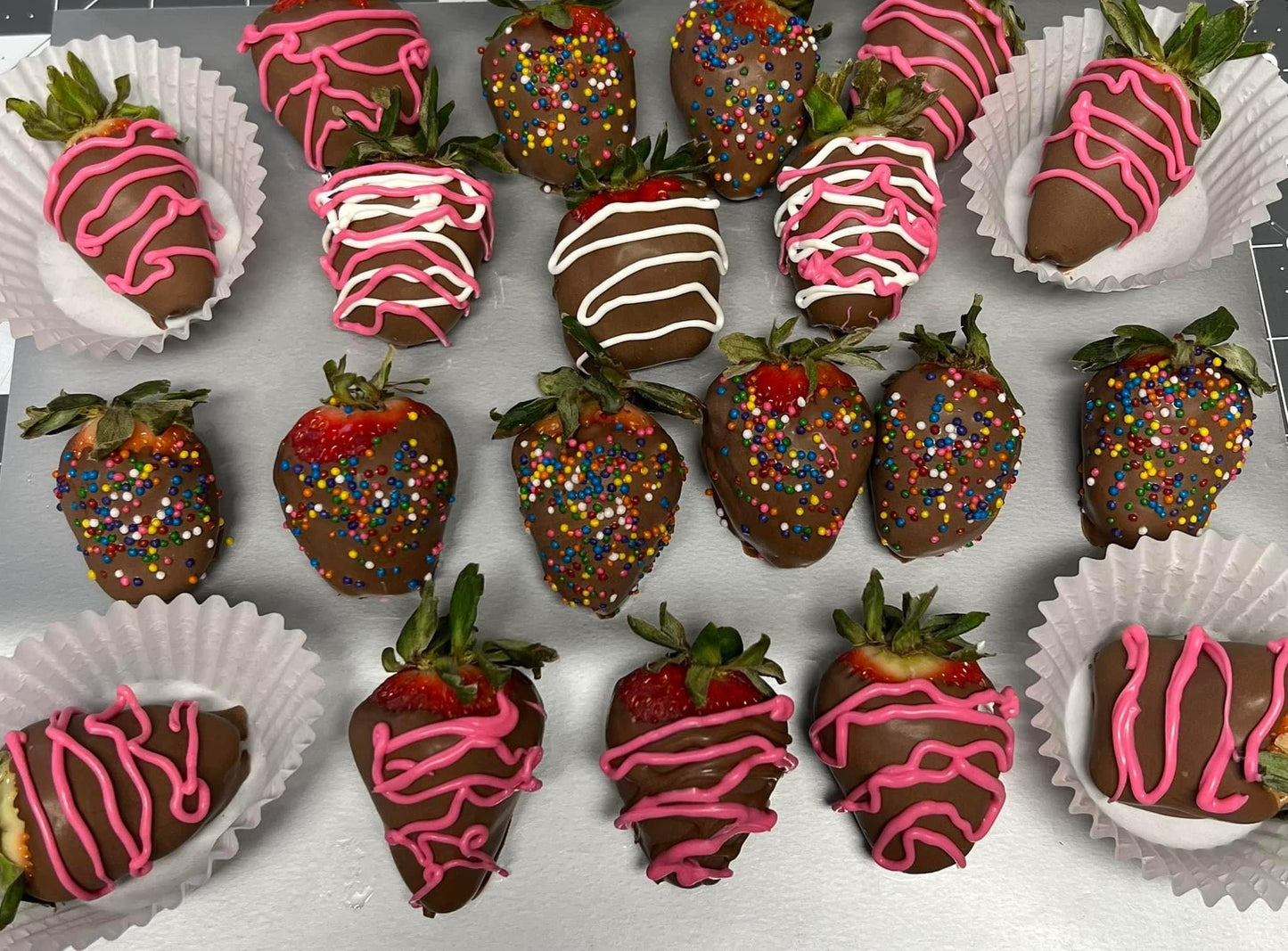 Chocolate dipped strawberries