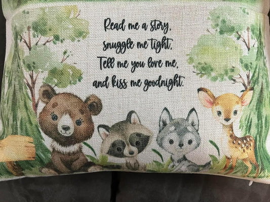 Book Pillow - Baby animals