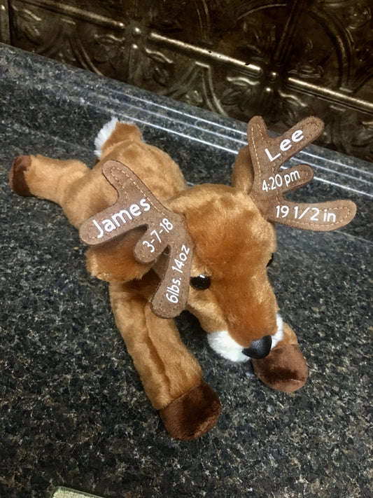 Baby announcement - Deer